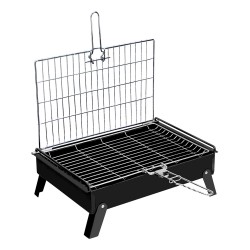 ALSANIDI, Charcoal grill for trips, Portable Charcoal Grill, Black, Size 35*50 Cm