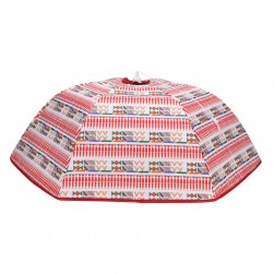 ALSANIDI, Al-Qatt Al-Asiri Foldable Mesh Lid for Food, Food Lid, Multicolored , Size 78 Cm