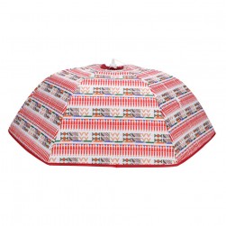 ALSANIDI, Al-Qatt Al-Asiri Foldable Mesh Lid for Food, Food Lid, Multicolored , Size 68 Cm