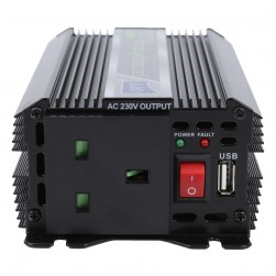 DPT, Car Power Converter, 12 volt power adapter, Black, capacity 400 Watt