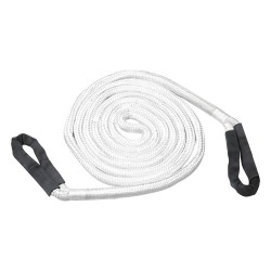 DPT, Towing Rope/Cable for Car, Emergency Towing Rope, White, Size 6 Metre*22 mm load 9 Ton