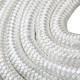 DPT, Towing Rope/Cable for Car, Emergency Towing Rope, White, Size 6 Metre*22 mm load 9 Ton