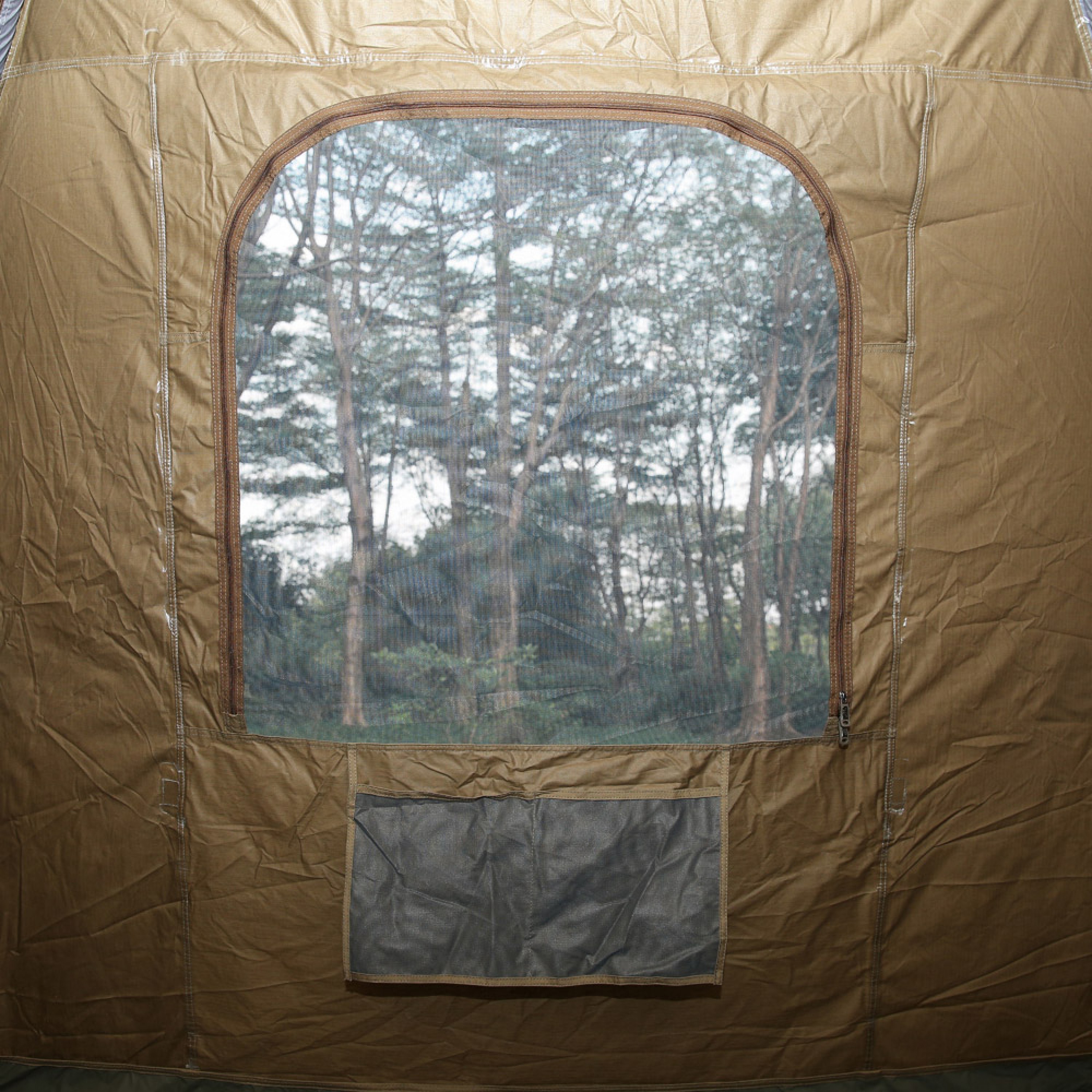 دي بي تي، خيمة رحلات هوائية قماش قطني، خيمة نفخ بالهواء، 300*300 *215سم