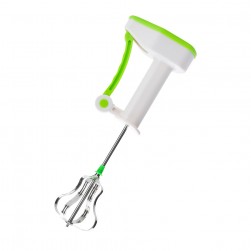 ALSANIDI, Manual whisk, Egg whisk, Green, Size 31 Cm