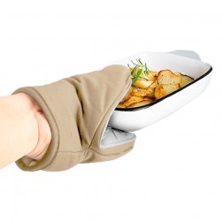 ALSANIDI, Silicone Hot pot holder, Beige