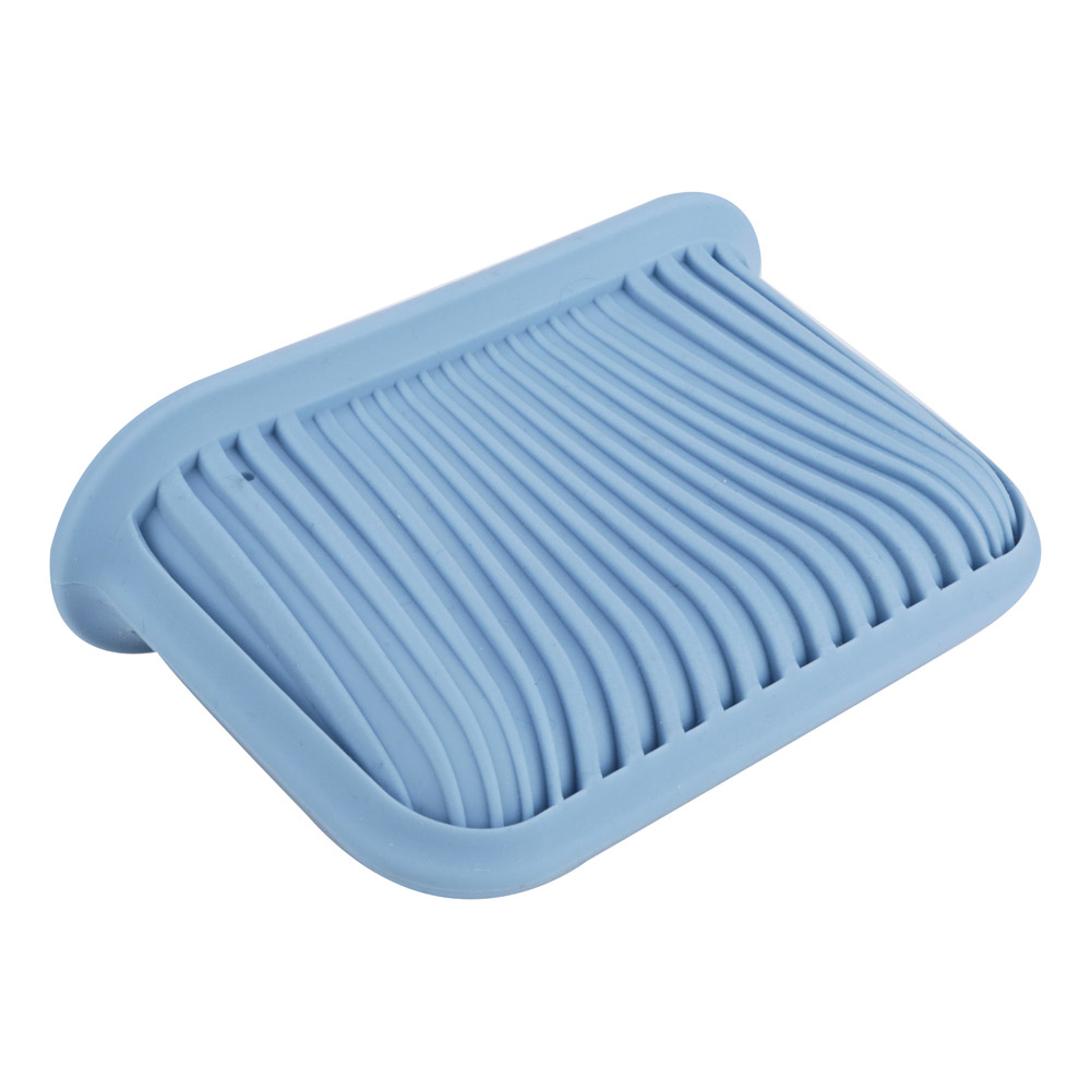 ALSANIDI, Silicone Hot pot holder, Blue Light