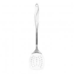 ALSANIDI, Stainless steel cooking spoon, Kitchen spoons, Silver, Size 8.3*38 Cm