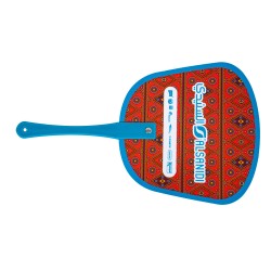 ALSANIDI, Plastic blower, Hand fan for grilling, Red