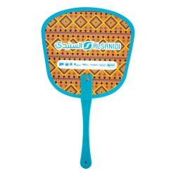 ALSANIDI, Plastic blower, Hand fan for grilling, Yellow