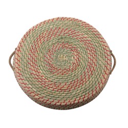 ALSANIDI, Traditional Wicker Dish, Beige, Size 30 Cm