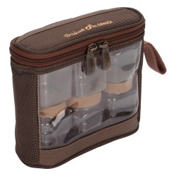 ALSANIDI, spices set bag, Completed spices cans, Coffee Brown, Set 6 pcs