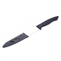 ALSANIDI, VersatiLe kitchen knife, Kitchen knife, Black, Size 4 inch