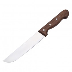 ALSANIDI, Chef's Stainless steel knife, Kitchen knife, Brown, Size 7 inch