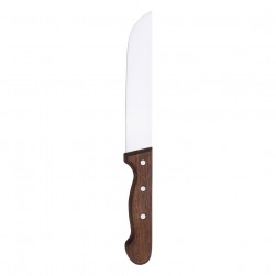 ALSANIDI, Chef's Stainless steel knife, Kitchen knife, Brown, Size 7 inch