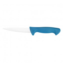 ALSANIDI, Butcher Stainless steel knife, Kitchen knife, Turquoise, Size 5 inch