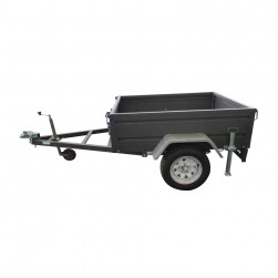 ALSANIDI, Trailler Big,  Trailer, Gray, Size 120*152 Cm