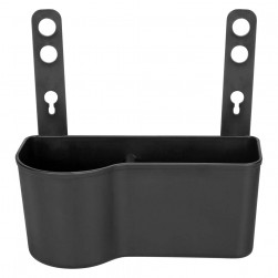 ALSANIDI, Cup and Phone Holder, Side Car Seat Organizer, Black, Size 8.8*19.6*8.8 Cm