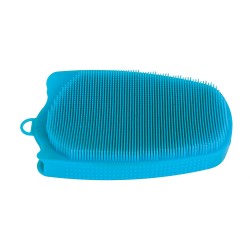 ALSANIDI, MetaL BBQ Cleaning GriLL Brush, Pot Cleaning brush, Turquoise, Size 10*15 Cm