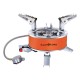 ALSANIDI, Trips cooking gas stove, Outdoor gas cooking stove , Orang, SizeD:18.2*H:10.7Cm