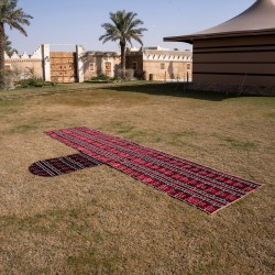 ALSANIDI, prayer mat, Prayer rug, Woody, Size600*130Cm 