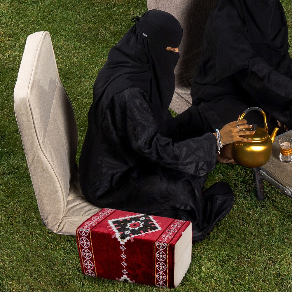 السنيدي-مركا-للرحلات-اسفنج-48*22*22-سم-لون-ابيض*احمر-FAC203-067