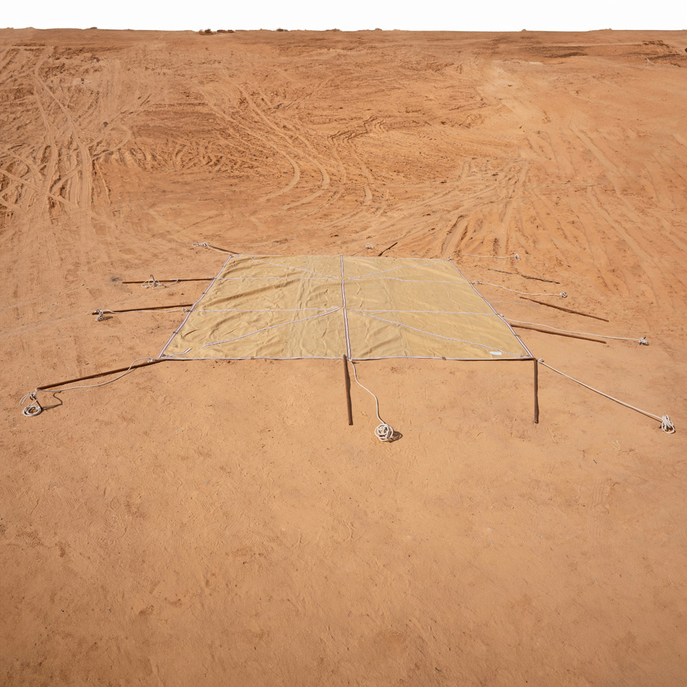 ALSANIDI, Halal Tent, sheep tent roof, Sandy, Size 6 × 11 م