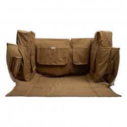 ALSANIDI, Car Trunk mat Jeep Land Cruiser +2008, Woody