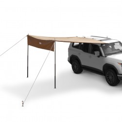 ALSANIDI, Car Portable side Canopy, Foldable car canopy, Kaki, Size 250*350 Cm