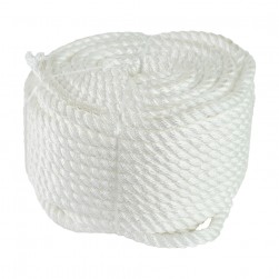 ALSANIDI, Chinese silk rope, Camping Rope, White, Size 50 yard Thickness 12 mm