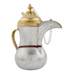 ALSANIDI, Arabic coffee pot magnanimity Shahama, coffee pot Shahama,  , capacity 1.5 L