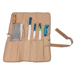 ALSANIDI, Knives set bag, Trips Knives set bag, Beige, Set 6 pcs