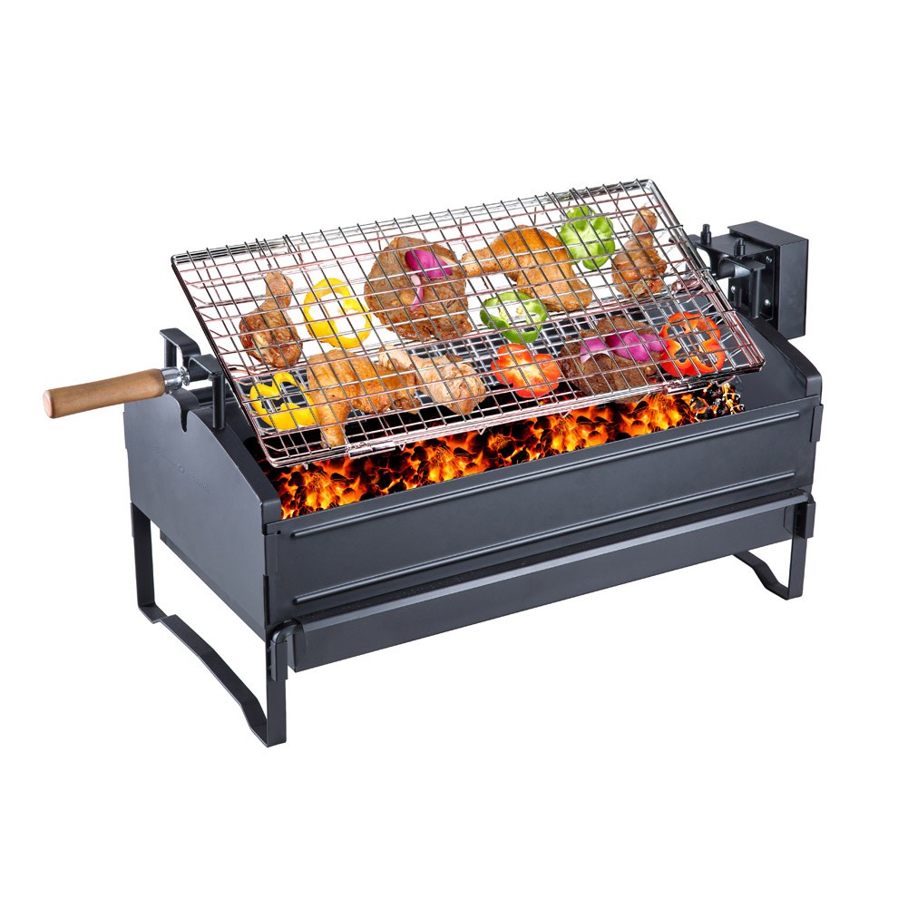 ALSANIDI, Electric grill, Outdoor grill, Black, Size65*34*33Cm