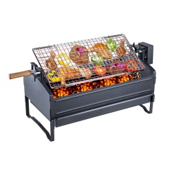 ALSANIDI, Electric grill, Outdoor grill, Black, Size65*34*33Cm