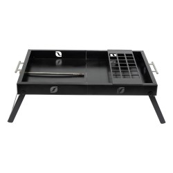 ALSANIDI, Charcoal grill for trips, Portable Charcoal Grill, Black, Size 70 *45 Cm