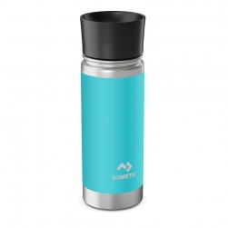 DOMETIC, Stainless Steel Liquid Thermos, Hot and Cold Liquid Insulated Container, Turquoise, capacity 500 ml