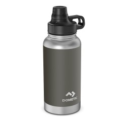 DOMETIC, Stainless Steel Liquid Thermos, Hot and Cold Liquid Insulated Container, Gray, capacity 900 ml