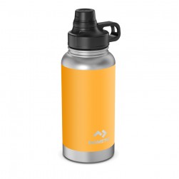 DOMETIC, Stainless Steel Liquid Thermos, Hot and Cold Liquid Insulated Container, Orang, capacity 900 ml