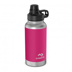 DOMETIC, Stainless Steel Liquid Thermos, Hot and Cold Liquid Insulated Container, Pink , capacity 900 ml