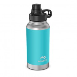 DOMETIC, Stainless Steel Liquid Thermos, Hot and Cold Liquid Insulated Container, Turquoise, capacity 900 ml