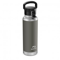 DOMETIC, Stainless Steel Liquid Thermos, Hot and Cold Liquid Insulated Container, Gray, capacity 1200 ml