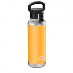 DOMETIC, Stainless Steel Liquid Thermos, Hot and Cold Liquid Insulated Container, Orang, capacity 1200 ml