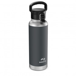 DOMETIC, Stainless Steel Liquid Thermos, Hot and Cold Liquid Insulated Container, Black, capacity 1200 ml