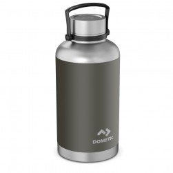 DOMETIC, Stainless Steel Liquid Thermos, Hot and Cold Liquid Insulated Container, Gray, capacity 1920 ml