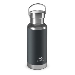 DOMETIC, Stainless Steel Liquid Thermos, Hot and Cold Liquid Insulated Container, Black, capacity 480 ml