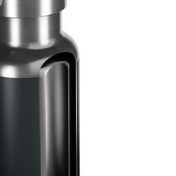 DOMETIC, Stainless Steel Liquid Thermos, Hot and Cold Liquid Insulated Container, Black, capacity 480 ml