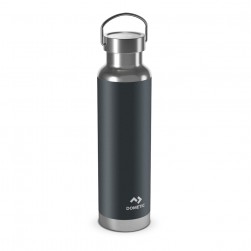 DOMETIC, Stainless Steel Liquid Thermos, Hot and Cold Liquid Insulated Container, Black, capacity 660 ml