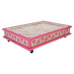 ALSANIDI, Heritage Serving Table, Heritage Tables, Pink, Size 50*70 Cm