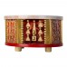 السنيدي، طاولة تقديم تراثية، طاولات تراثية، احمر، مقاس 31 سم
