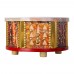 السنيدي، طاولة تقديم تراثية، طاولات تراثية، احمر، مقاس 31 سم