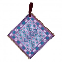 ALSANIDI, Hot pot holder, Lilac, Size 17*17 Cm